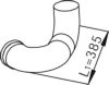 DINEX 68708 Exhaust Pipe